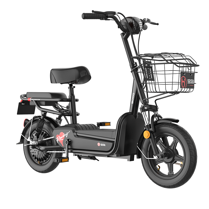 寶島電動車 新國標48V小型電動自行車成人男女踏板電瓶車鋰電車