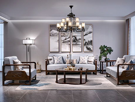 東方先生臥室 ds01 童話(huà)森林烏金木實(shí)木品牌家具產(chǎn)品